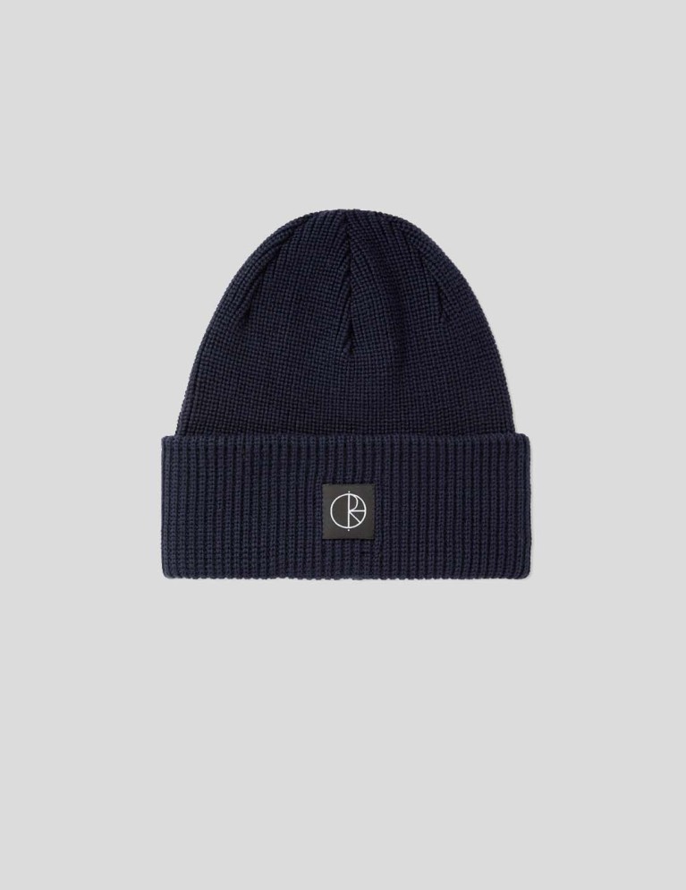 Warm POLAR SKATE CO merino beanie nave